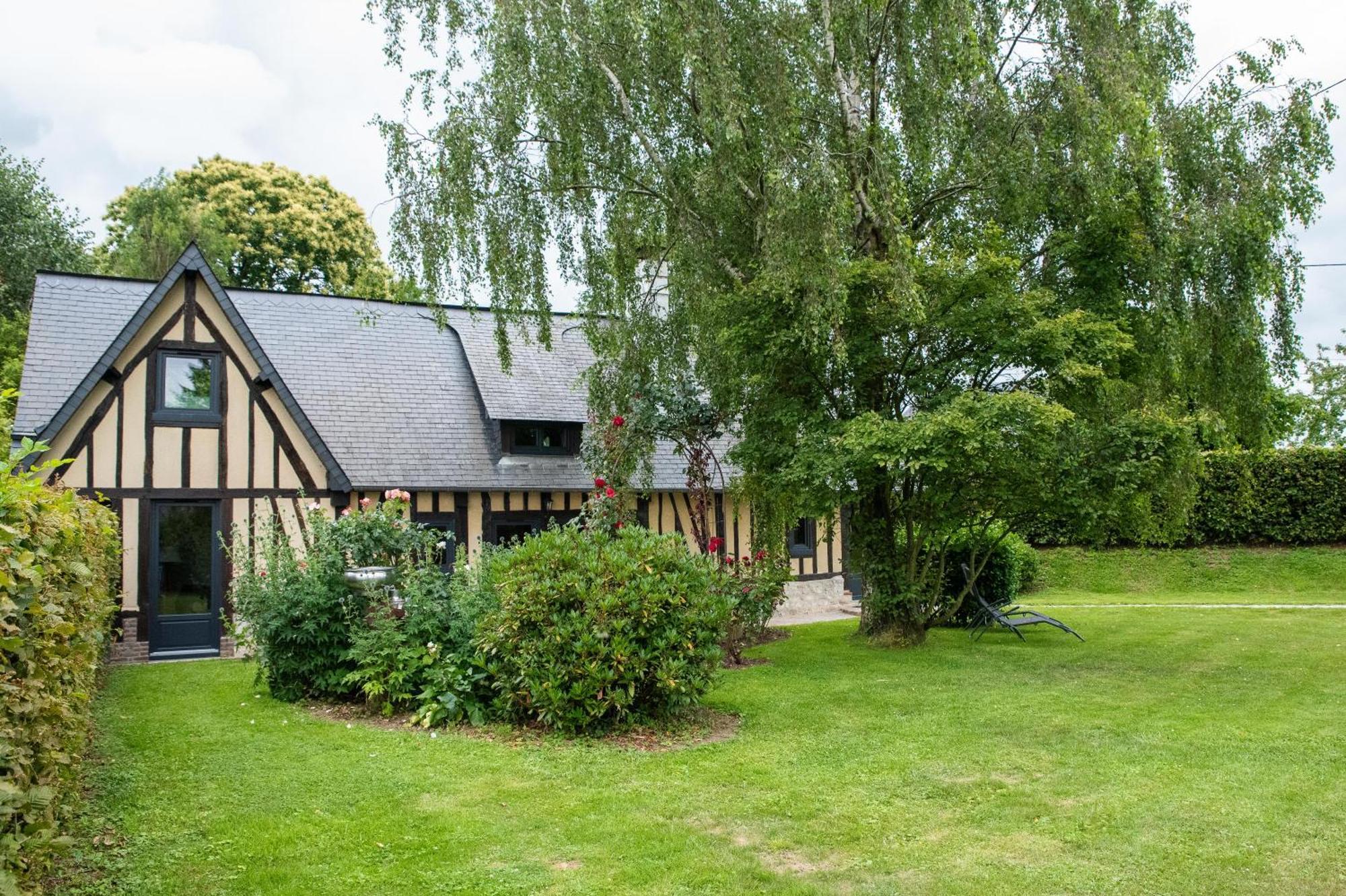 L'Aube Normande Villa Villequier Luaran gambar