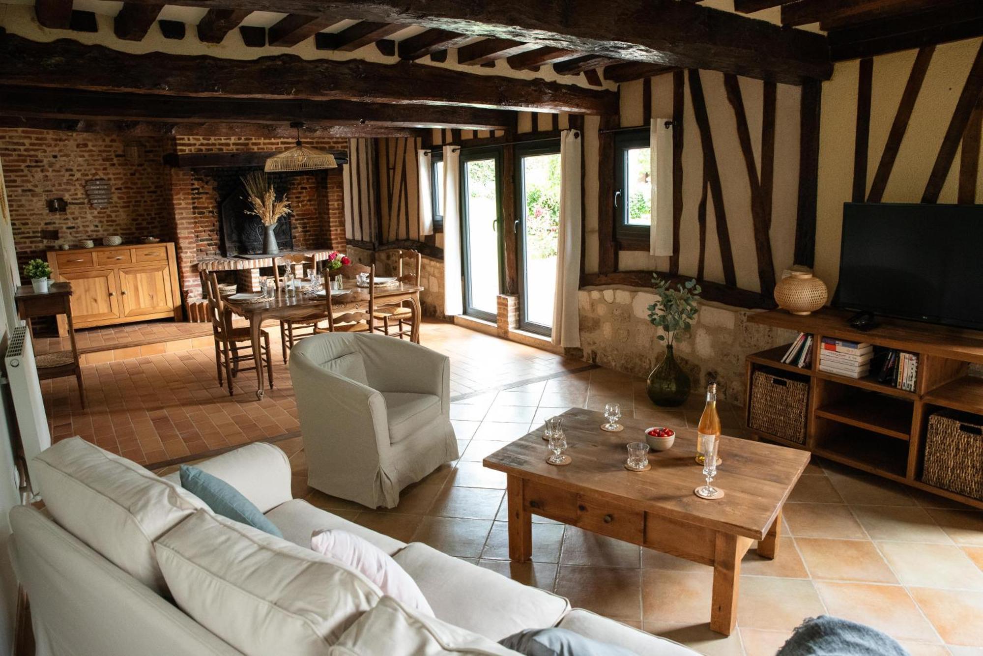 L'Aube Normande Villa Villequier Luaran gambar